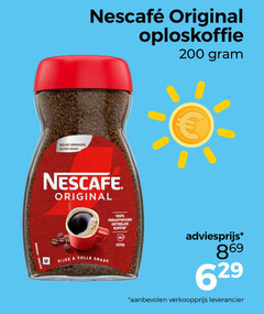  nescafe oploskoffie 100 200 original rijke volle verantwoord geteelde koffie 