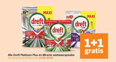  dreft vaatwasmiddel 1 6 19 40 all platinum korte courts maxi brillance anti matt racle vlekken taches miracle vaatwascapsules varieeren 