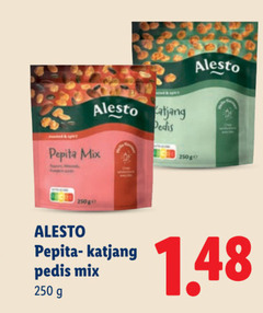 noten 250 pedis pepita mix katjang 