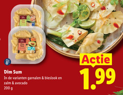  200 garnalen bieslook zalm avocado 