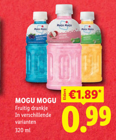  mogu fruitdrank 320 lychee fruitig drankje ml 