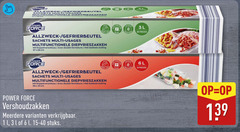  3 6 11 15 26 27 28 30 31 sachets multi multifunctionele diepvrieszakken double dubbele power with force avec sluiting cm meerdere l stuks panel pieces locks 