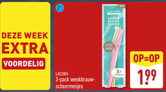  scheermesjes 3 body farmer week pack wenkbrauwverf stylen 3x 