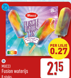  waterijs 8 8x nutri score fusion water ijs stuks kersen citroen cola ijsje 