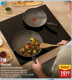  koekenpan 24 28 2jaar tefal ceramic soorten kookplaten inductie vrije keramische anti aanbaklaag ca. cm stuk 