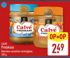  calve pindakaas 100 350 bouwstoffen bodem light zon suiker vitaminen meerdere 