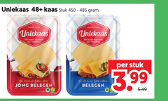  uniekaas kaas 450 1956 48 stuk nederland hollands jong belegen 3.99 