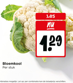  bloemkool stuk combinaties let combinatie 