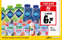  karvan cevitam limonadesiroop 2 4 6 100 1948 combinaties let combinatie suiker favoriet nederland tam zero originele bosvruchten natuurlijke aardbei original sugar natuur go for framboos jumbo 