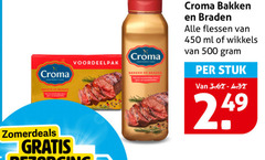  450 500 croma bakken braden flessen ml wikkels stuk 