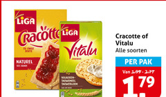  lu liga crackers enige naturel granen vitalu volkoren tarwemeel tarwebloem cracotte soorten pak 17 