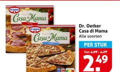  dr oetker diepvriespizza dr.oetker casa mama salame tonno dr. soorten stuk 