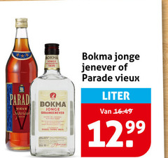  parade bokma vieux jenever jonge liter 