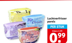  active vanilla ocean berry luchtverfrisser parels stuk elders 