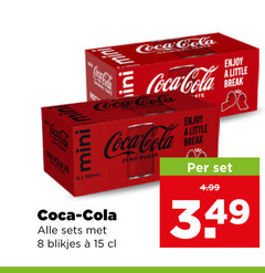 klik op dit plaatje voor een vergroting en voor vergelijkbare aanbiedingen gerelateerd aan
coca-cola cola 8 15 coca recycle us mini 8x 150ml blikjes enjoy little break coca-cola cola 8 15 coca recycle us mini 8x 150ml blikjes enjoy little break