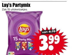  lays chips 15 partymix zak uitdeelzakjes party mix 3.99 