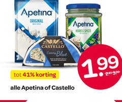 castello apetina blauwe kaas feta original blue herbs spices 