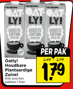 klik op dit plaatje voor een vergroting en voor vergelijkbare aanbiedingen gerelateerd aan
1 original barista edition oatly houdbare plantaardige zuivel soorten pakken liter pak 1 original barista edition oatly houdbare plantaardige zuivel soorten pakken liter pak