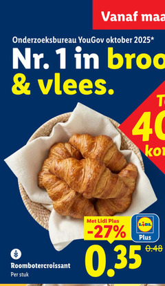 klik op dit plaatje voor een vergroting en voor vergelijkbare aanbiedingen gerelateerd aan
1 40 onderzoeksbureau oktober brood vlees roombotercroissant stuk 1 40 onderzoeksbureau oktober brood vlees roombotercroissant stuk