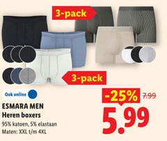 klik op dit plaatje voor een vergroting en voor vergelijkbare aanbiedingen gerelateerd aan
3 5 pack online esmara men heren boxers katoen elastaan maten xxl 5.99 3 5 pack online esmara men heren boxers katoen elastaan maten xxl 5.99