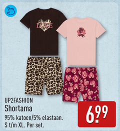  5 shortama katoen elastaan xl 