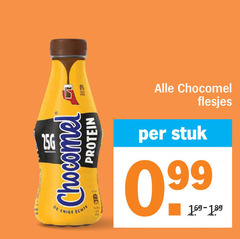  chocomel chocolademelk protein enige stuk 