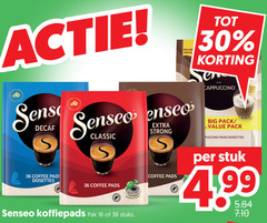  douwe egberts senseo koffiepads 16 30 36 nouve coffee taste senso decaf ted classic strong cappuccino big pack pads posities naturally good pak stuks stuk 4 99 