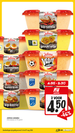 klik op dit plaatje voor een vergroting en voor vergelijkbare aanbiedingen gerelateerd aan
2 5 11 450 johma twente kip samba salade ei beter leven dieren bescherming gevuld eitje ming surinaamse surimi krab kerrie salades bakjes vlam www.msc.org jumbo 2 5 11 450 johma twente kip samba salade ei beter leven dieren bescherming gevuld eitje ming surinaamse surimi krab kerrie salades bakjes vlam www.msc.org jumbo
