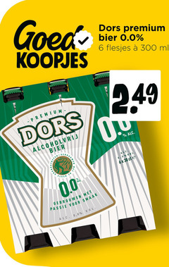 klik op dit plaatje voor een vergroting en voor vergelijkbare aanbiedingen gerelateerd aan
dors alcoholvrij bier 6 30 300 premium 0.0 ml stoffen passie dors alcoholvrij bier 6 30 300 premium 0.0 ml stoffen passie