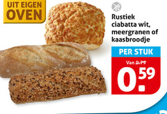 klik op dit plaatje voor een vergroting en voor vergelijkbare aanbiedingen gerelateerd aan
oven rustiek ciabatta wit meergranen kaasbroodje stuk oven rustiek ciabatta wit meergranen kaasbroodje stuk