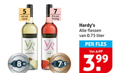  hardys witte wijn rode rose 5 7 rond fris fruitig hamersma flessen liter fles chardonnay aanbevolen 