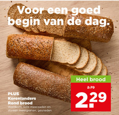  brood begin dag korenlanders rond waldkorn licht meerzaden donker meergranen gesneden 