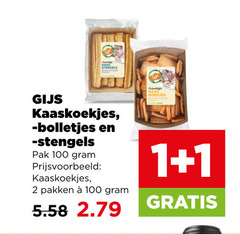  kaaszoutjes 1 2 100 gijs kaaskoekjes bolletjes kaasstengels pak pakken koekjes 