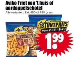  aviko patat 450 750 friet huis aardappelschotel zak smulfriet 