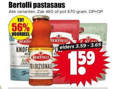  bertolli pastasaus zak pot voordeel pastas bel xxl tradizionale pasta elders 15 