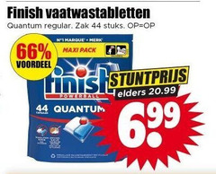  finish vaatwasmiddel 1 44 vaatwastabletten quantum regular zak stuks voordeel merk maxi pack powerball elders 69 