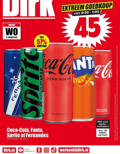  sprite fernandes coca-cola fanta cola frisdrank 5 45 120 250 extreem co anta zero sugar calories refreshing coca blik ml blikken voorbehouden wederverkoop toepassing amsterdam artikelen winkels 