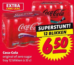 klik op dit plaatje voor een vergroting en voor vergelijkbare aanbiedingen gerelateerd aan
coca-cola cola 12 33 lang laag coca co original zero sugar tray blikken two coca-cola cola 12 33 lang laag coca co original zero sugar tray blikken two