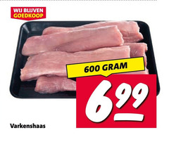  600 varkenshaas 