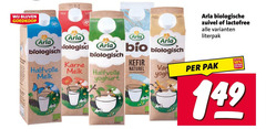  arla yoghurt melk zuivel 10 biologische lactofree biologisch halfvolle be kefir naturel pak 