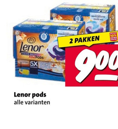  lenor wasmiddel 2 5x pakken 