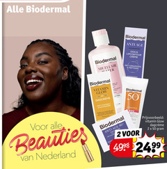  2 50 1975 4998 biodermal beauties nederland water vitamin glow vitamine heldere huid beschermt fijne lijntjes parfumvrij ondersteunt anti visage 40 bescherm oog lipcontour peptiden hoog zonnemelk kids parfum and resistant skin 