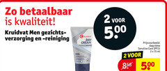  2 15 500 kruidvat men gezichts verzorging reiniging day cream sensitive care hydrateert intensief huid intensement aide la peau alcohol spf15 ml 