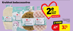 2 kruidvat badaccessoires scrubhandschoen gant exfoliant roze rose badspons ophanglus bain avec boucle suspension dubbelzijdig double face pour la halve scan kaart sea stuks 