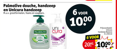  unicura palmolive handzeep douchegel 6 250 1000 hr2094 douche grootformaten foams hygiene uni cura balance ml sensitive hand wash with skin antibacterial aloe vera extract natural nr.1 nederland balans hydraterend beschermt huid antibacterieel 