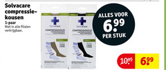  1 solvacare kousen paar small compressiekous compression anti stuk diepe veneuze trombose ondersteuning spataderen verstuikingen effectief benen la prevention profonde soulage les efficace jambes lourdes 