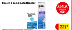  6 240 bausch maandlenzen solution b sensitive eyes pour les yeux sensibles nettoie rince soft contact medisch hulpmiddel lees gebruik conserve lentilles souples silicone hydrogel ml etui t.w.v. 