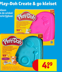  4 play create go kleiset cupcakes playset petite juego 3 pets animaux compound poids la pate oz 