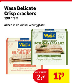  wasa delicate crisp crackers since wall rosemary sea salt selected quality sesame with thin crispy wheat flatbread baked roasted 