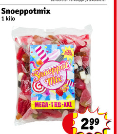  snoep 1 kilo for candy lovers snoeppot mix mega 1kg xxl 